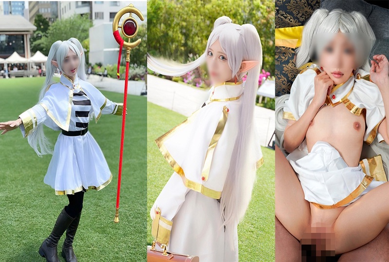 FC24700367 黑暗中的竞选偶像与照顾她的摄影师在工作中的 Cosplay 性爱视频。 素人
